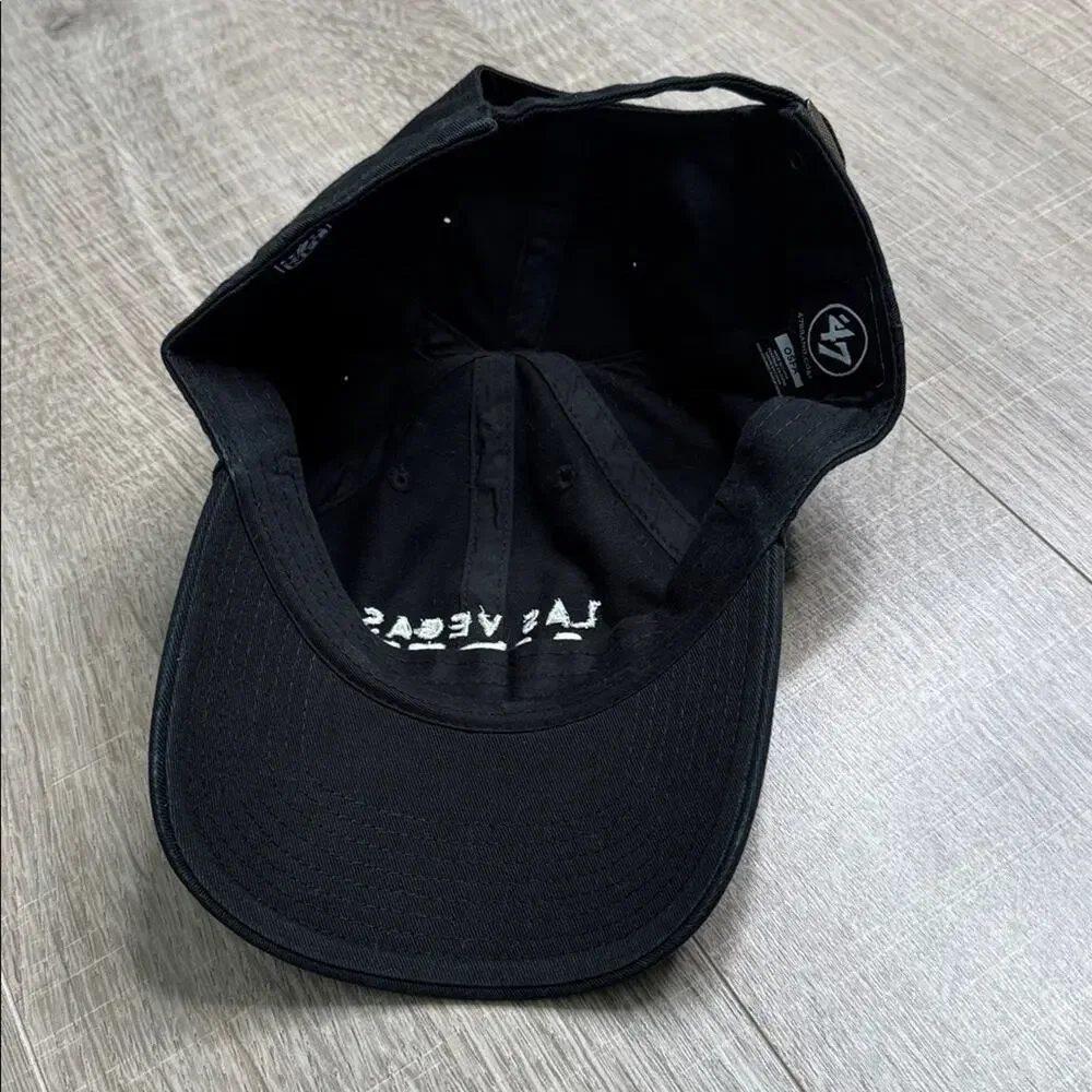 NWT ‘47 Brand NFL LAS VEGAS RAIDERS Women’s Black Adjustable Hat